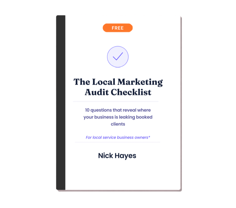 The Local Marketing Audit Checklist free cover